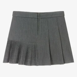 Fun amp; Fun Girls Grey Pleated Skirt Outlet
