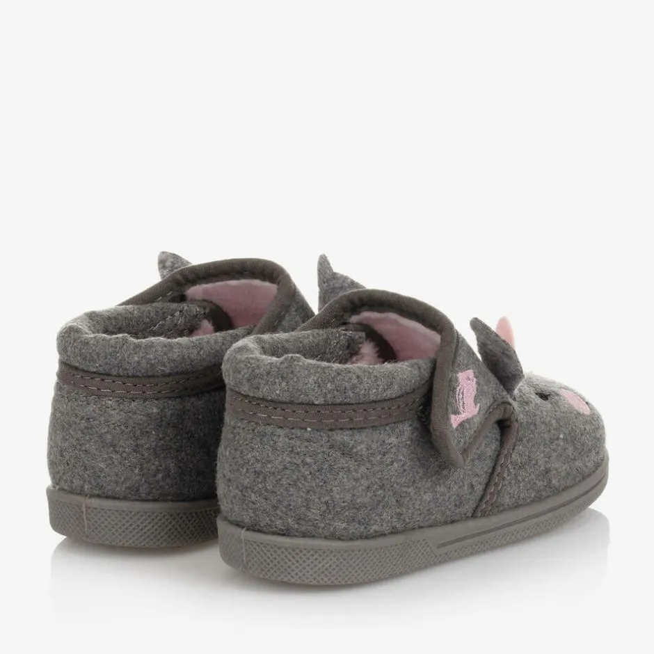 Chipmunks Girls Grey Rabbit Slippers Best