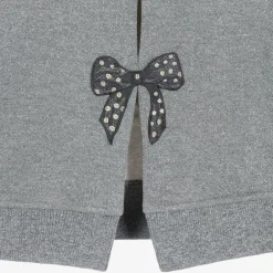 Monnalisa Girls Grey Sparkly Disney Hoodie Best