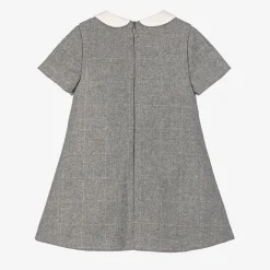 Lapin House Girls Grey Wool Dress Outlet