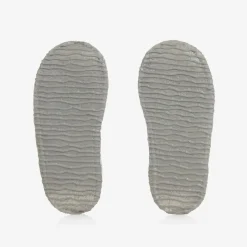 Giesswein Girls Grey Wool Princess Slippers Best