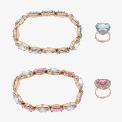 Super Smalls Girls Heart to Heart Bracelets & Rings Set New