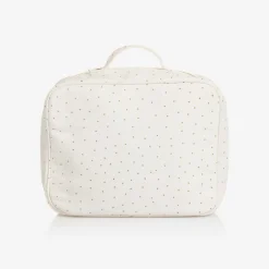 Bonpoint Girls Ivory & Gold Wash Bag (24cm) Online