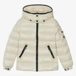 Moncler Enfant Girls Ivory Bady Down Padded Jacket