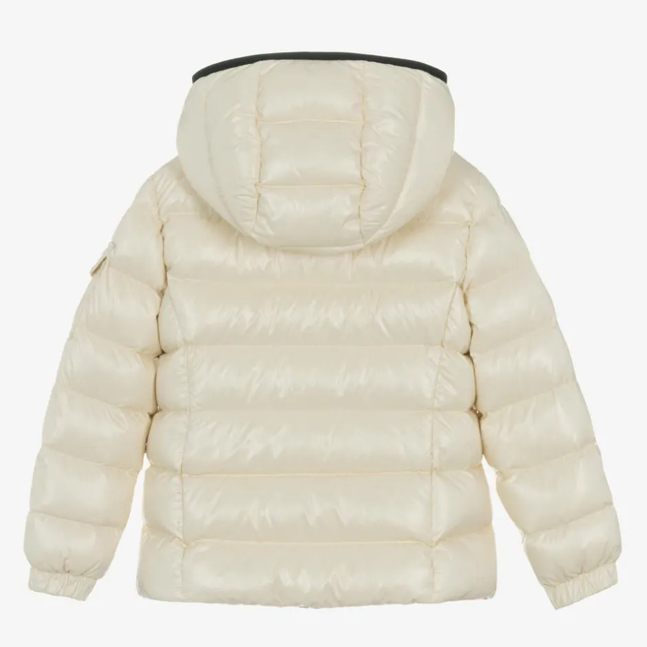 Moncler Enfant Girls Ivory Bady Down Padded Jacket