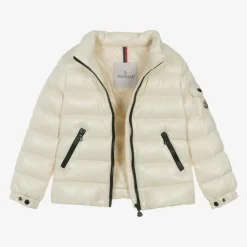 Moncler Enfant Girls Ivory Bady Down Padded Jacket