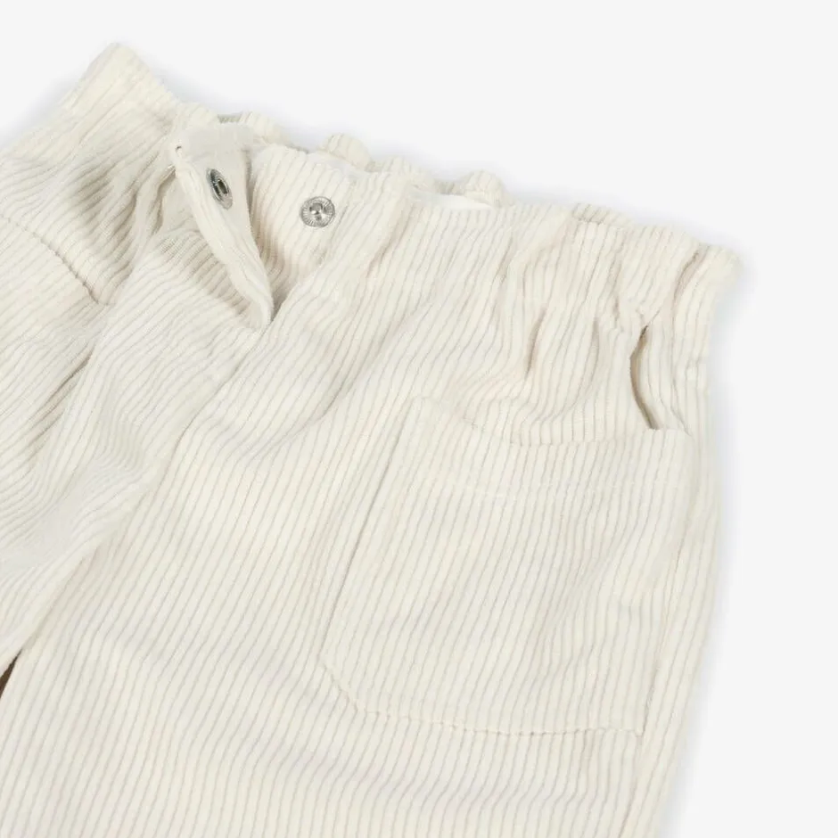 Everything Must Change Girls Ivory Corduroy Trousers