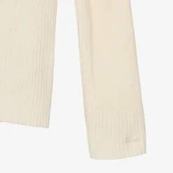 Chloé Girls Ivory Cotton & Wool Turtleneck Sweater Hot