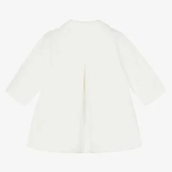 Sofija Girls Ivory Cotton Coat Sale