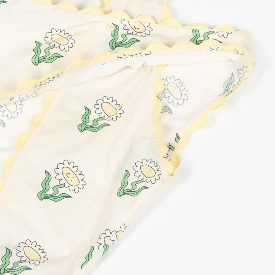 Stella McCartney Kids Girls Ivory Cotton Daisy Print Blouse Best