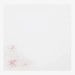 Sofija Girls Ivory Cotton Floral Babysuit Set Outlet