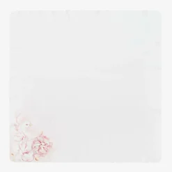 Sofija Girls Ivory Cotton Peacock Babysuit Set Clearance