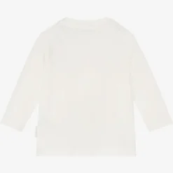 Moncler Enfant Girls Ivory Cotton Top Outlet