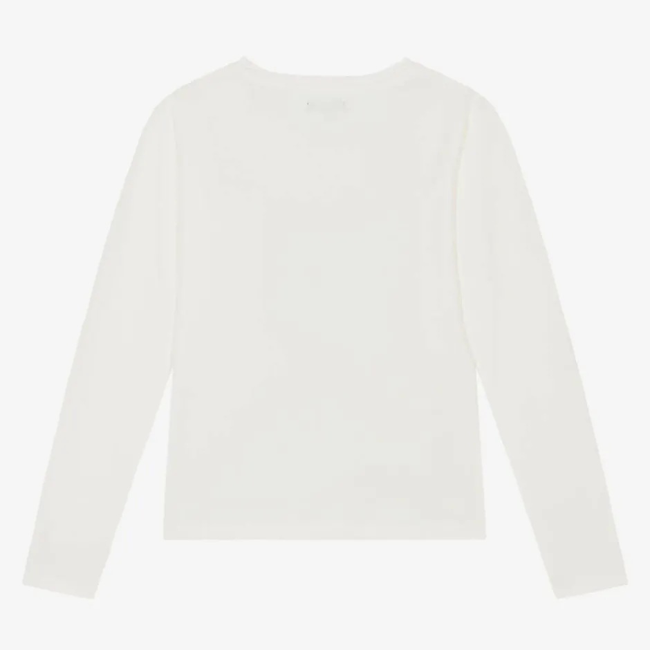 Fun amp; Fun Girls Ivory Cotton Top