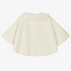 Artesanía Granlei Girls Ivory Faux Fur Cape Sale
