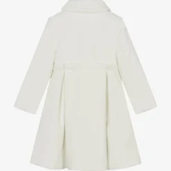 Patachou Girls Ivory Felted Coat Sale