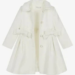 Patachou Girls Ivory Felted Coat Sale