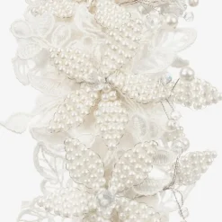 Sienna Likes To Party Girls Ivory Floral Hairband Outlet