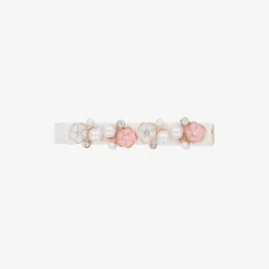 David Charles Girls Ivory Flower Hair Clip (8cm) Best