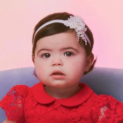 Cute Cute Girls Ivory Flower Headband Best