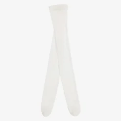 Abel amp; Lula Girls Ivory Glitter Tights
