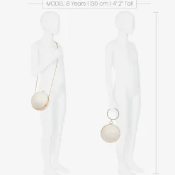 Junona Girls Ivory Globe Bag (15cm) Hot