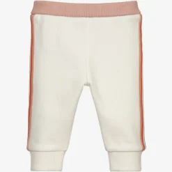 Moncler Enfant Girls Ivory Joggers Online