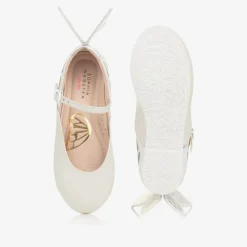 Sophia Webster Mini Girls Ivory Leather Shoes Best