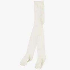 Bonpoint Girls Ivory Microfibre Tights Online