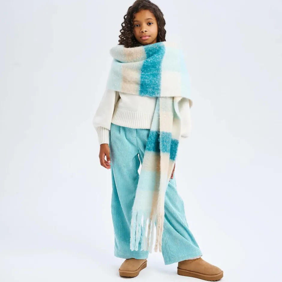 iDO Junior Girls Ivory Roll Neck Sweater Online