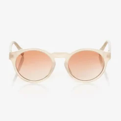 Chloé Girls Ivory Round Sunglasses Sale
