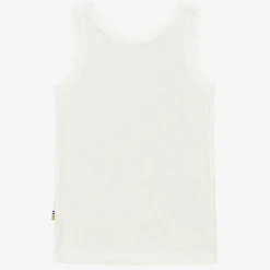 Joha Girls Ivory Thermal Wool Vest Best