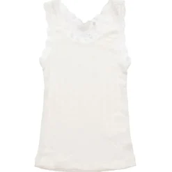 Joha Girls Ivory Thermal Wool Vest Best