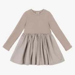 Donsje Girls Cotton Dress Lilac