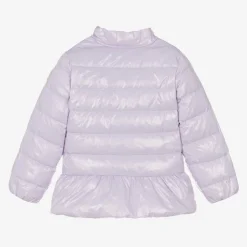 Moncler Enfant Girls Lilac Purple Blandine Puffer Jacket Outlet