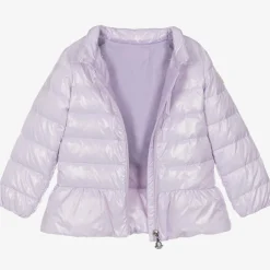 Moncler Enfant Girls Lilac Purple Blandine Puffer Jacket Outlet