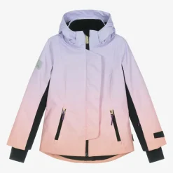 Molo Girls Lilac Purple Gradient Ski Jacket Clearance