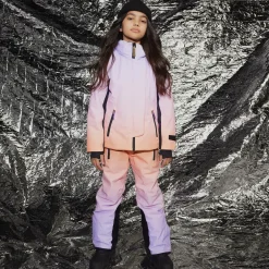 Molo Girls Lilac Purple Gradient Ski Jacket Clearance