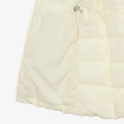 Moncler Enfant Girls Long Ivory Arina Puffer Parka Coat Sale
