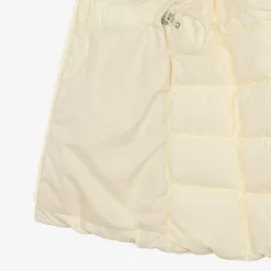 Moncler Enfant Girls Long Ivory Arina Puffer Parka Coat Sale