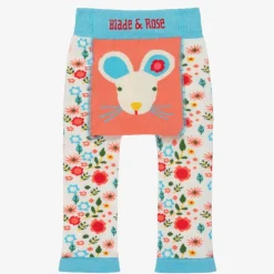 Blade amp; Rose Girls Maura The Mouse Floral Leggings New