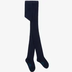 Boboli Girls Navy Blue Cotton Tights Hot