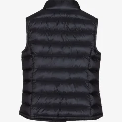 Moncler Enfant Girls Navy Blue Down Padded Liane Puffer Gilet