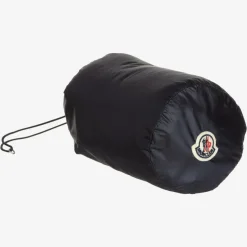 Moncler Enfant Girls Navy Blue Down Padded Liane Puffer Gilet