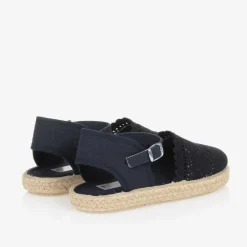 Pisamonas Girls Navy Blue Espadrilles Online