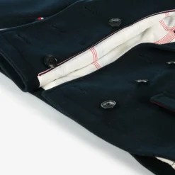 Tommy Hilfiger Girls Navy Blue Felted Peacoat Online