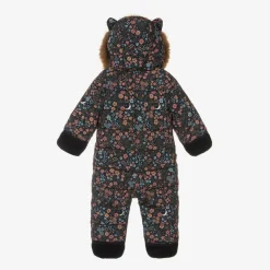 Töastie Girls Navy Blue Floral Snowsuit Online