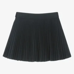 Tartine et Chocolat Girls Navy Blue Pleated Skirt Outlet