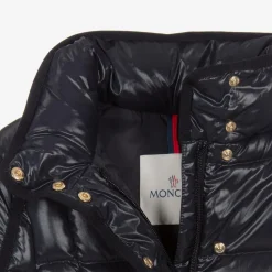 Moncler Enfant Girls Navy Blue Selat Down Puffer Jacket Best