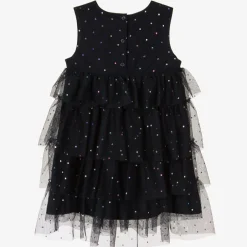 NAME IT Girls Navy Blue Tulle Dress Online